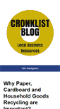 Mobile Screenshot of cronklist.com